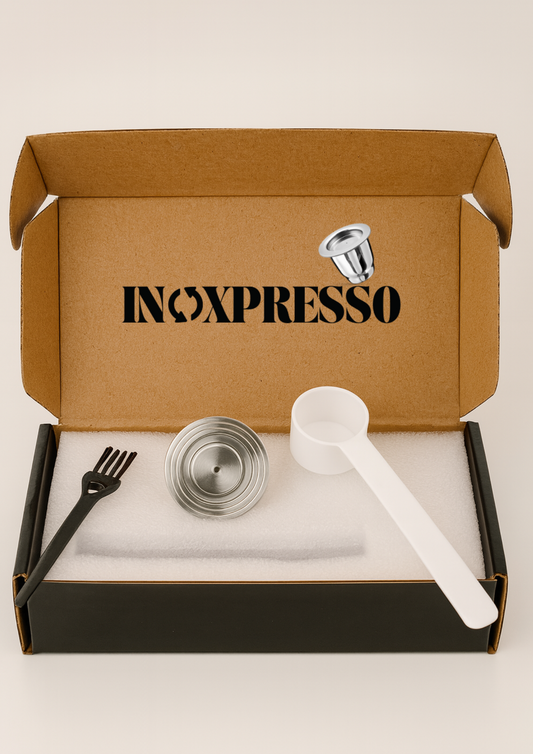 Capsule Inox Rechargeable pour Machine Nespresso®